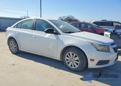 2011 Chevrolet Cruze Ls из США, поврежденный, VIN 1G1PC5SH5B7168614